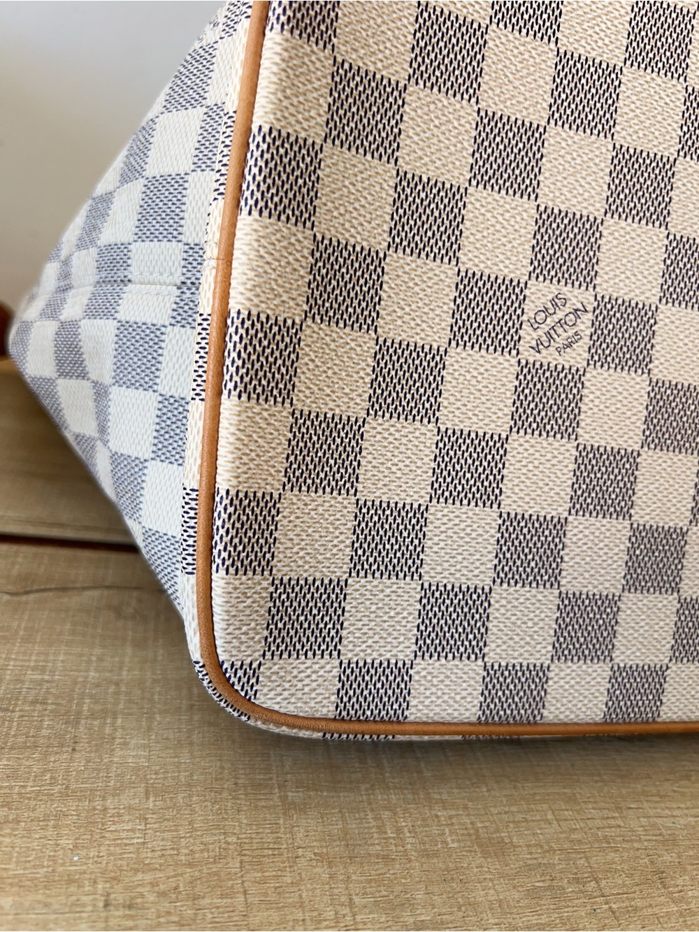 LOUIS VUITTON Damier Azur Saleya MM - Picture 11 of 16